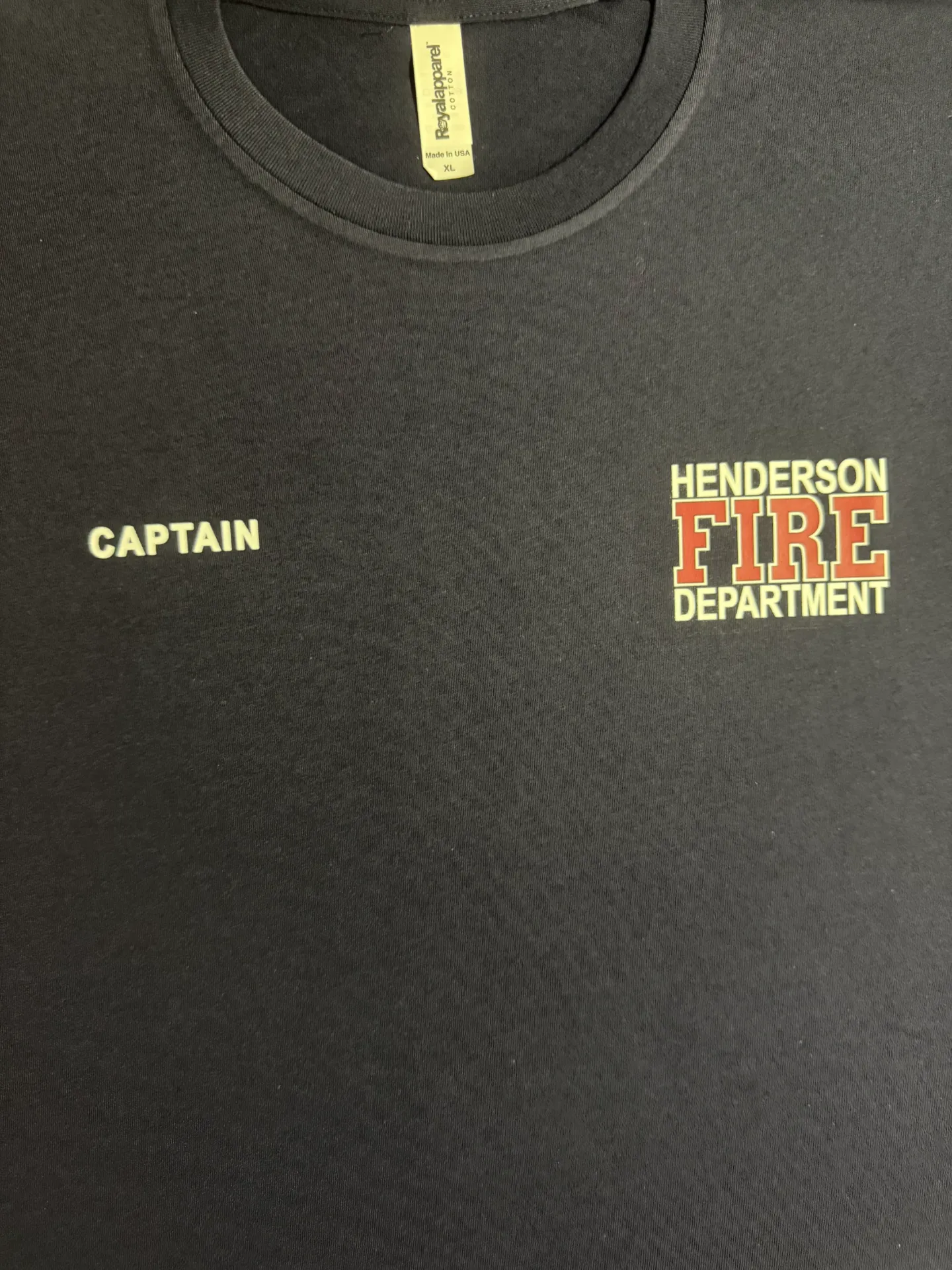 HFD DUTY Cotton Long Sleeve Loose Fit T-Shirt