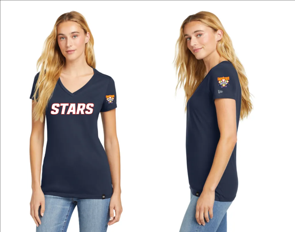 NSA Womens New Era® Women's Heritage Blend V-Neck Tee